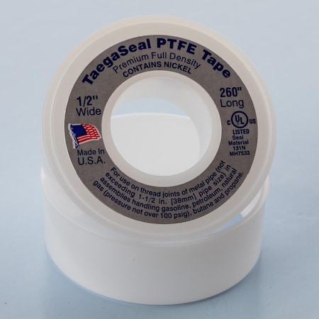 Stainless Steel PTFE Thread Seal Tape 1/2 X 260